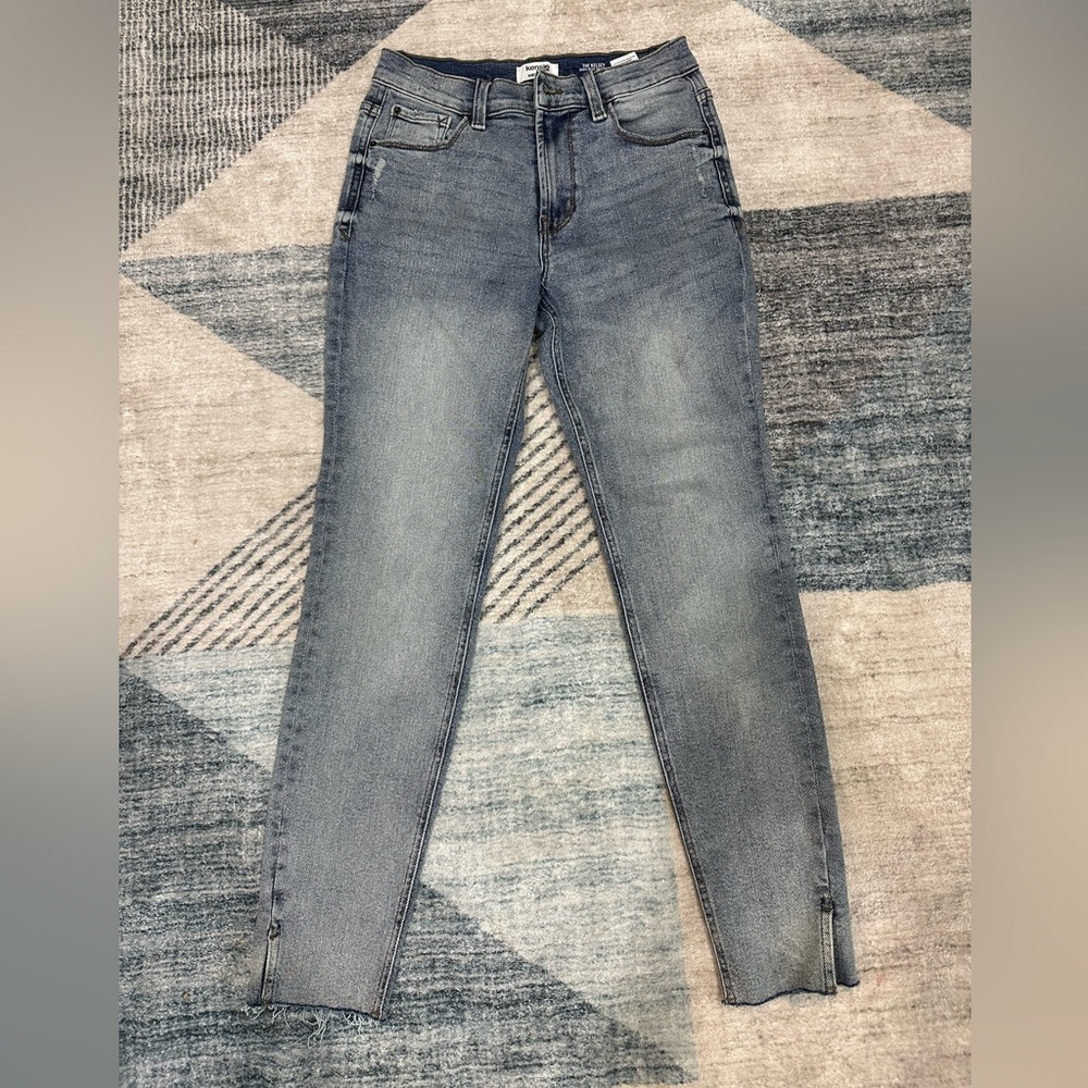 Kensie jeans high rise skinny, size 4/27